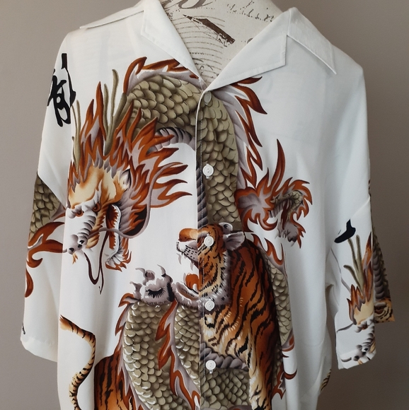 oscar misa Other - Oriental Style Button Up